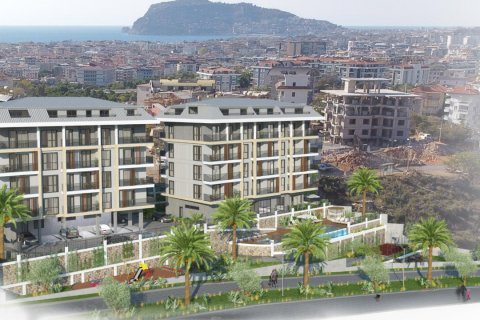 1+1 Lägenhet  i Alanya, Antalya, Turkiet Nr. 48265 - 4