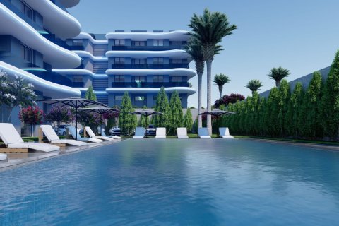 1+1 Lägenhet i Lotus Sea Side, Okurcalar, Alanya, Antalya, Turkiet Nr. 49416 - 1