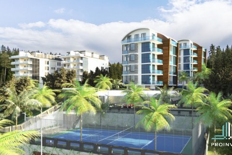 1+1 Lägenhet  i Alanya, Antalya, Turkiet Nr. 53966 - 1