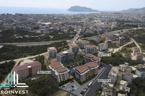 1+1 Lägenhet  i Alanya, Antalya, Turkiet Nr. 52294 - 7