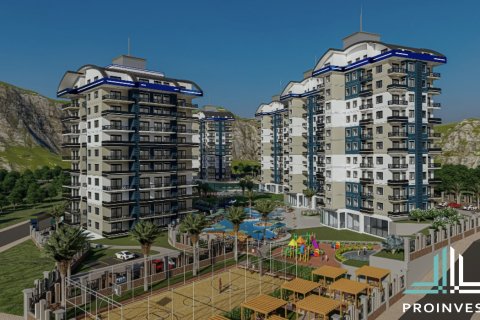 1+1 Lägenhet  i Alanya, Antalya, Turkiet Nr. 52520 - 1