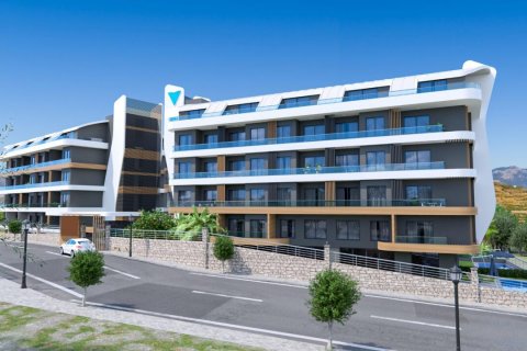 1+1 Lägenhet  i Alanya, Antalya, Turkiet Nr. 53993 - 11