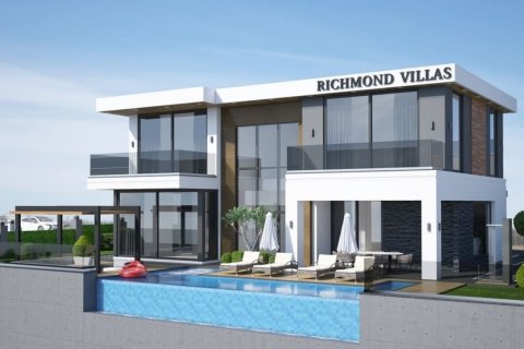 4+1 Villa i RICHMOND VILLAS: роскошные виллы с собственным бассейном и гаражом, Kargicak, Alanya, Antalya, Turkiet Nr. 52083 - 2
