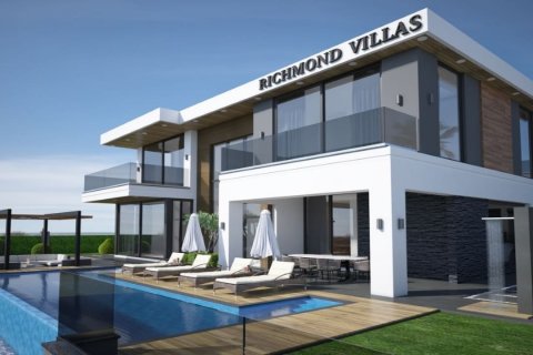 4+1 Villa i RICHMOND VILLAS: роскошные виллы с собственным бассейном и гаражом, Kargicak, Alanya, Antalya, Turkiet Nr. 52083 - 3