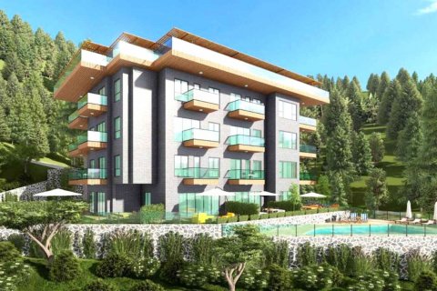 1+1 Lägenhet  i Alanya, Antalya, Turkiet Nr. 54746 - 1