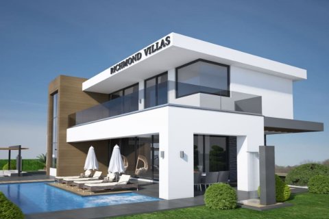 3+1 Villa i RICHMOND VILLAS: роскошные виллы с собственным бассейном и гаражом, Kargicak, Alanya, Antalya, Turkiet Nr. 52087 - 5