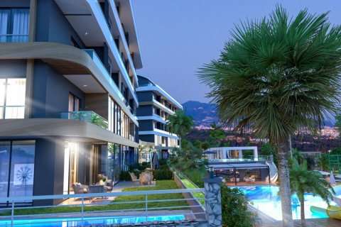 1+1 Lägenhet  i Alanya, Antalya, Turkiet Nr. 53993 - 21