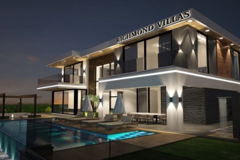4+1 Villa i RICHMOND VILLAS: роскошные виллы с собственным бассейном и гаражом, Kargicak, Alanya, Antalya, Turkiet Nr. 52083 - 10