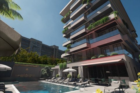 1+1 Lägenhet  i Alanya, Antalya, Turkiet Nr. 52284 - 10