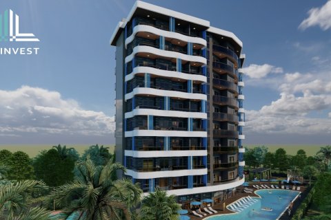 1+1 Lägenhet  i Alanya, Antalya, Turkiet Nr. 51487 - 9