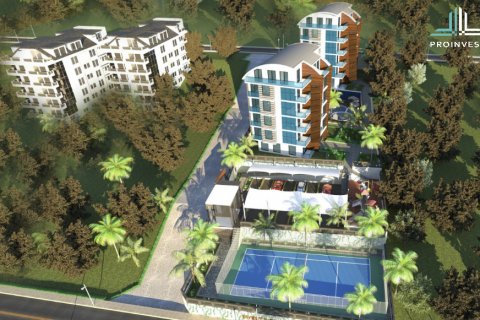 1+1 Lägenhet  i Alanya, Antalya, Turkiet Nr. 53966 - 5