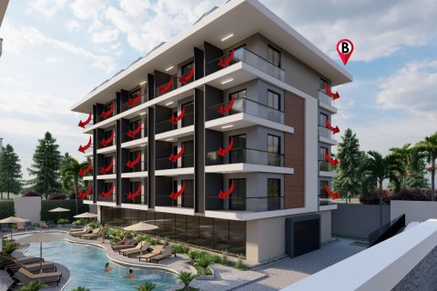 1+1 Lägenhet  i Okurcalar, Alanya, Antalya, Turkiet Nr. 50827 - 27