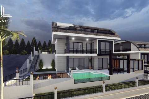 3+3 Lägenhet  i Bektas, Alanya, Antalya, Turkiet Nr. 52443 - 6