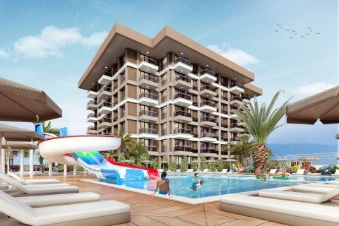 1+1 Lägenhet  i Gazipasa, Antalya, Turkiet Nr. 51068 - 1