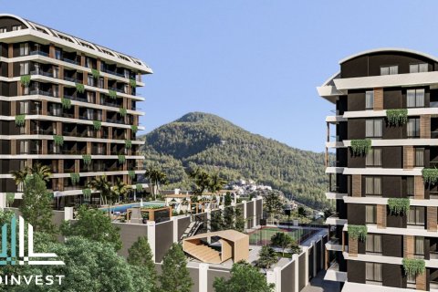 1+1 Lägenhet  i Alanya, Antalya, Turkiet Nr. 51686 - 12
