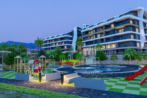 1+1 Lägenhet  i Alanya, Antalya, Turkiet Nr. 53993 - 20