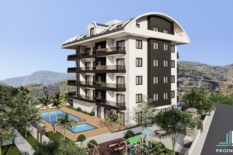 1+1 Lägenhet  i Alanya, Antalya, Turkiet Nr. 53968 - 8