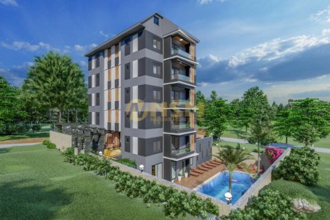 1+1 Lägenhet  i Alanya, Antalya, Turkiet Nr. 53980 - 9