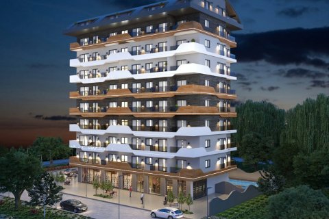 1+1 Lägenhet  i Mahmutlar, Antalya, Turkiet Nr. 45923 - 1