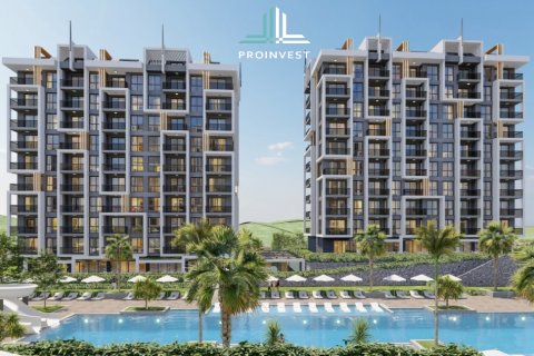 1+1 Lägenhet  i Alanya, Antalya, Turkiet Nr. 52296 - 8