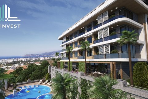 1+1 Lägenhet  i Alanya, Antalya, Turkiet Nr. 52297 - 16