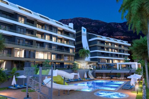 1+1 Lägenhet  i Alanya, Antalya, Turkiet Nr. 53993 - 19