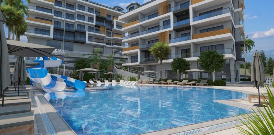 2+1 Lägenhet  i Alanya, Antalya, Turkiet Nr. 58882