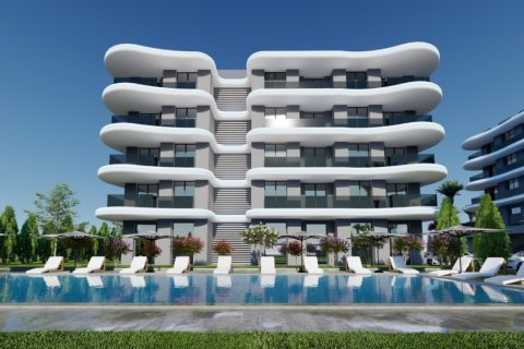 1+1 Lägenhet  i Alanya, Antalya, Turkiet Nr. 58818 - 4