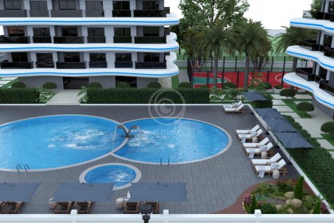 1+1 Lägenhet i Lotus Twins Incekum &#8212; резиденция рядом с Авсалларом, подходит для ВНЖ, Alanya, Antalya, Turkiet Nr. 56372 - 5