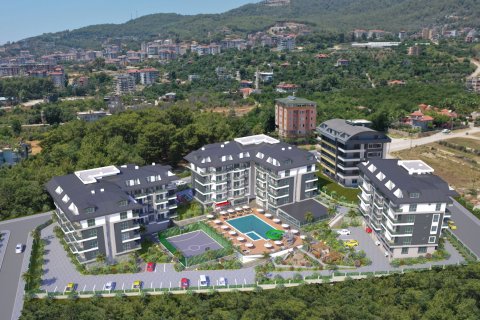 3+1 Lägenhet i Olive Resort, Alanya, Antalya, Turkiet Nr. 59529 - 1