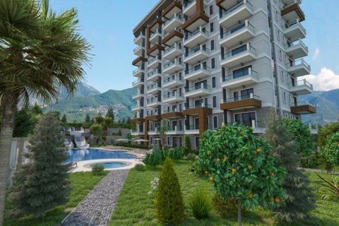 1+1 Lägenhet  i Alanya, Antalya, Turkiet Nr. 58973 - 18