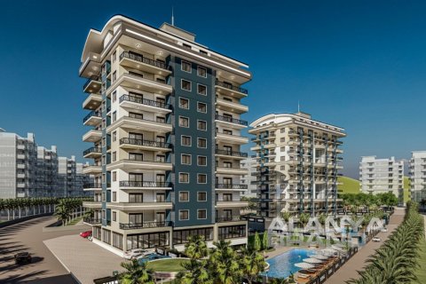 1+1 Lägenhet  i Alanya, Antalya, Turkiet Nr. 59010 - 2