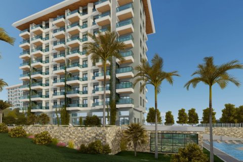 1+1 Lägenhet  i Alanya, Antalya, Turkiet Nr. 58855 - 3