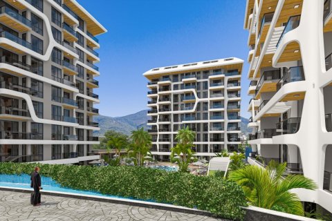 1+1 Lägenhet  i Alanya, Antalya, Turkiet Nr. 61585 - 10