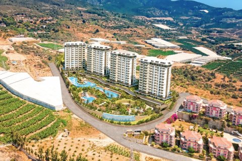 1+1 Lägenhet  i Alanya, Antalya, Turkiet Nr. 58957 - 2