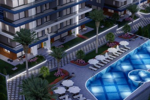 1+1 Lägenhet  i Alanya, Antalya, Turkiet Nr. 58977 - 14