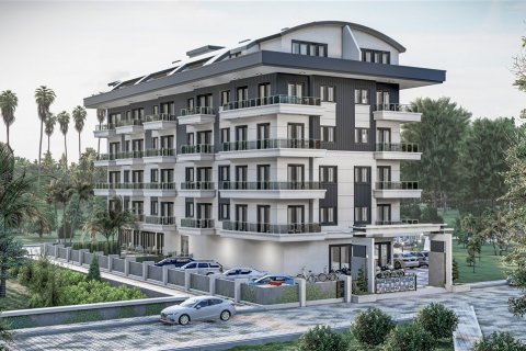 1+1 Lägenhet  i Alanya, Antalya, Turkiet Nr. 58987 - 2