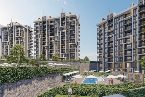 1+1 Lägenhet  i Alanya, Antalya, Turkiet Nr. 58941 - 5