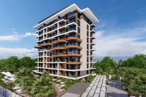 1+1 Lägenhet  i Alanya, Antalya, Turkiet Nr. 58800 - 5