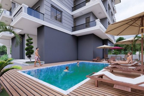 1+1 Lägenhet  i Alanya, Antalya, Turkiet Nr. 58848 - 2