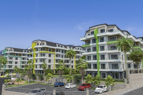 1+1 Lägenhet  i Alanya, Antalya, Turkiet Nr. 58789 - 9