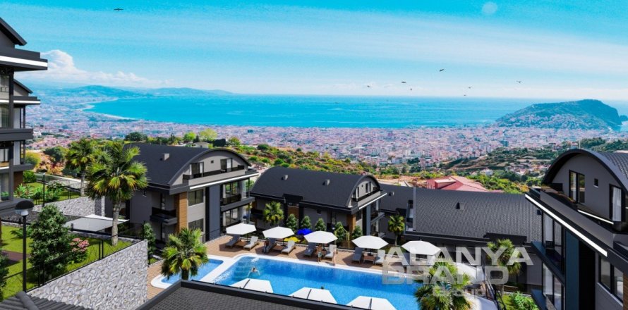 4+1 Lägenhet  i Alanya, Antalya, Turkiet Nr. 59015