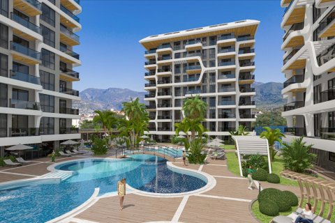1+1 Lägenhet  i Alanya, Antalya, Turkiet Nr. 61585 - 4