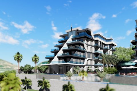 1+1 Lägenhet  i Alanya, Antalya, Turkiet Nr. 58807 - 11