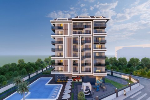 1+1 Lägenhet  i Alanya, Antalya, Turkiet Nr. 58979 - 7