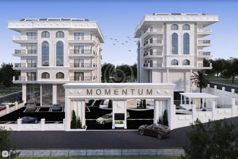 3+1 Lägenhet i MOMENTUM RESIDENCE &#8212; европейский комплекс с инфраструктурой отеля, Alanya, Antalya, Turkiet Nr. 57092 - 1
