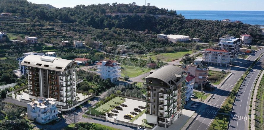 2+1 Lägenhet i Syedra Natura Residence &#8212; европейский комплекс отельной концепции 850 м от моря, Alanya, Antalya, Turkiet Nr. 56138