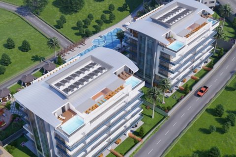 1+1 Lägenhet  i Alanya, Antalya, Turkiet Nr. 58977 - 10