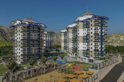 1+1 Lägenhet  i Alanya, Antalya, Turkiet Nr. 58806 - 1