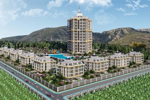 1+1 Lägenhet  i Alanya, Antalya, Turkiet Nr. 58838 - 3